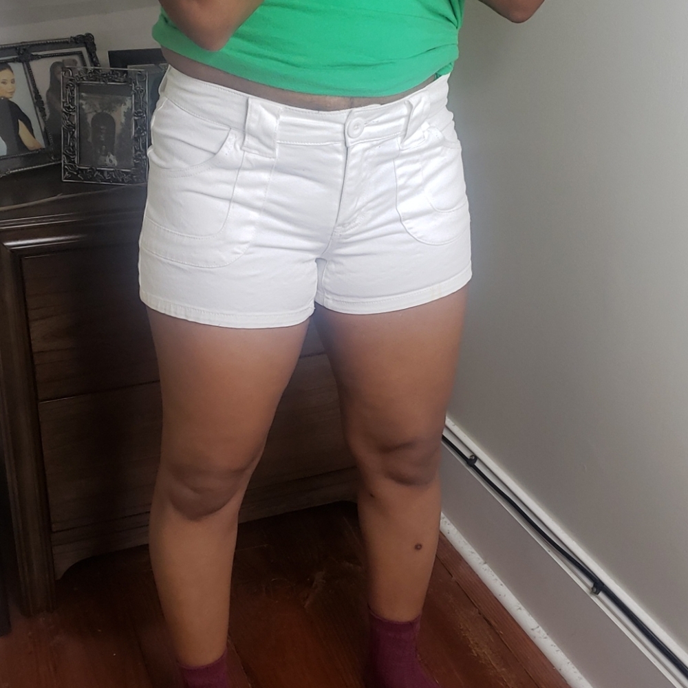 White shorts
